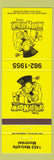 Matchbook Cover - Mad Hatter Library Montreal QC