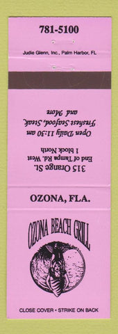 Matchbook Cover - Ozona Beach Grill FL
