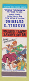 Matchbook Cover - Cassell's Catering Penbrook PA hillbilly