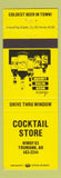 Matchbook Cover - Cocktail Store Liquor Trumann AR