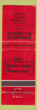 Matchbook Cover - Depanneur M Labonte Matane QC WEAR
