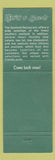 Matchbook Cover - Ralph and Kacoo's Restaurant Cajun Seafood