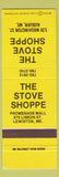 Matchbook Cover - The Stove Shoppe Lewiston ME Auburn