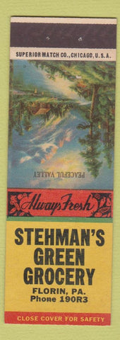 Matchbook Cover - Stelio's Restaurant Wilmington MA