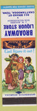 Matchbook Cover - Broadway Liquor Store Chattanooga TN hillbilly