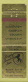 Matchbook Cover - Rapp's Paradise Inn Ansonia CT