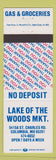 Matchbook Cover - Lake of the Woods Market Columbia MO