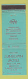 Matchbook Cover - Sundwon Motel