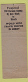 Matchbook Cover - Carlton Hotel Portland OR