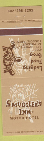 Matchbook Cover - Smuggler's Inn Motor Hotel Tucson AZ