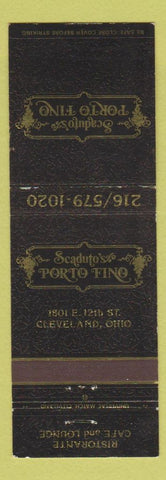 Matchbook Cover - Scaduto's Porto Fino Cleveland OH Italian