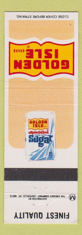 Matchbook Cover - Golden Isle Brand Grocery Sugar