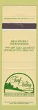 Matchbook Cover - Turf Valley Hotel Country Club Ellicott City MD