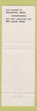 Matchbook Cover - Newman Galleries Art Philadelphia Bryn Mawr PA