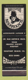 Matchbook Cover - Blackbeard's Galley and Grog Newport Beach CA pirate