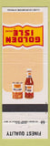 Matchbook Cover - Golden Isle Brand Grocery Catsup Pork and Beans