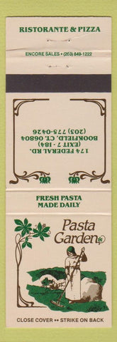 Matchbook Cover - Pasta Garden Pizza Brookfield CT