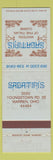 Matchbook Cover - Sabatini's Warren OH WEAR
