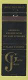 Matchbook Cover - Garlic John's Italian Food Manchester VT WORN