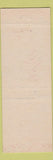 Matchbook Cover - Charles J Delpiaz Magistrate Wallingford PA