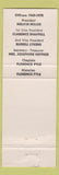 Matchbook Cover - Berks County Match Club Reading PA hillbilly