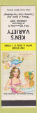 Matchbook Cover - Ken's Variety Store London ON hillbilly