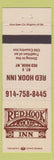 Matchbook Cover - Red Hook Inn Red Hook NY