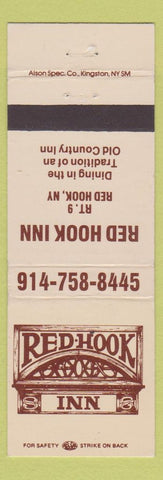 Matchbook Cover - Red Hook Inn Red Hook NY