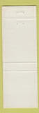 Matchbook Cover - Wolfeboro Power Equipment NH red