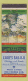 Matchbook Cover - Cable's BBQ Chattanooga TN