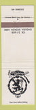 Matchbook Cover - Koe's Auberge San Francisco CA