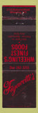 Matchbook Cover - Figaretti's Wheeling WV restaurant