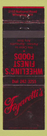 Matchbook Cover - Figaretti's Wheeling WV restaurant