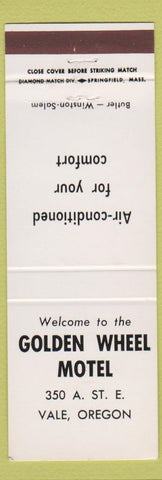 Matchbook Cover - Golden Wheel Motel Vale OR