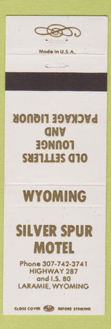Matchbook Cover - Silver Spur Motel Laramie WY