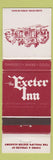 Matchbook Cover - Exeter Inn WEAR