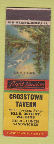 Matchbook Cover - Crosstown Tavern Kansas City MO