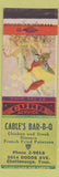 Matchbook Cover - Cable's BBQ Chattanooga TN