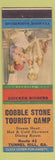 Matchbook Cover - Cobble Stone Tourist Camp Tunnel Hill GA