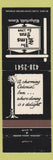 Matchbook Cover - Elms Inn Ridgefield CT