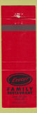 Matchbook Cover - Exeter Family Restaurant PA