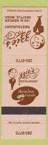 Matchbook Cover - Ozzie's Restaurant Seattle WA
