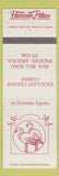 Matchbook Cover - Flamingo Palace Phoenix AZ