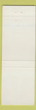 Matchbook Cover - Flamingo Palace Phoenix AZ