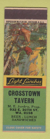 Matchbook Cover - Crosstown Tavern Kansas City MO