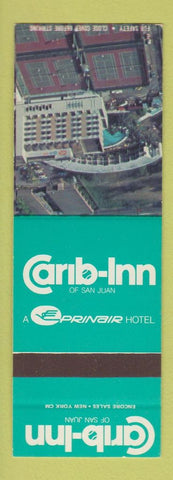 Matchbook Cover - Carib Inn San Juan Puerto Rico