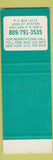 Matchbook Cover - Carib Inn San Juan Puerto Rico