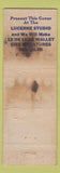 Matchbook Cover - Lucerne Studio Photography Canton ON WORN