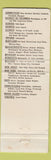 Matchbook Cover - Peck and Peck CHAIN