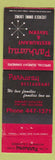 Matchbook Cover - Parkway Restaurant Tavern Canada